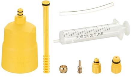 Bicycle Hydraulic Brake Bleed Set Disc Brake Mineral Oil Bleed Set Mountain Bike Oil Bleed Repair Tool Easy to Use