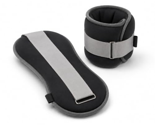 Viktade Fotleds- och Handledsvikter Set Justerbara 0,3-2kg | Justerbar Rem, Hemmaträning, Fitness, Yoga