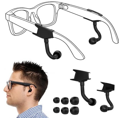 RCstyle Almohadillas de privacidad para gafas inteligentes Ray-Ban Meta Wayfarer/Skyler/Headliner Gen 2