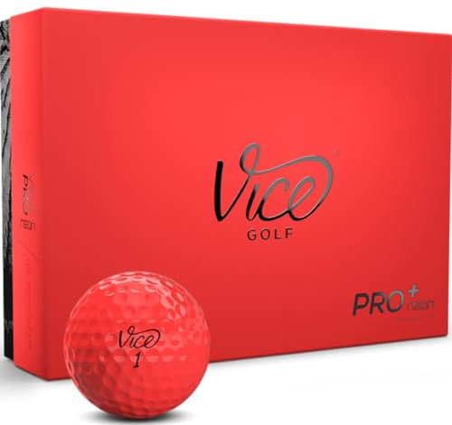 Vice Golf Pro Plus 1 Dutzend - rot