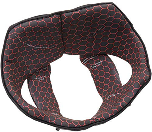 AGV Ersatzhelm Pista-17, schwarz/rot, ML