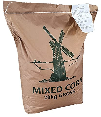 Howsam's Mill MIxed Corn for Chickens, Ducks and Poultry Contains Mixture Of 5 Grains in 20kg Bag