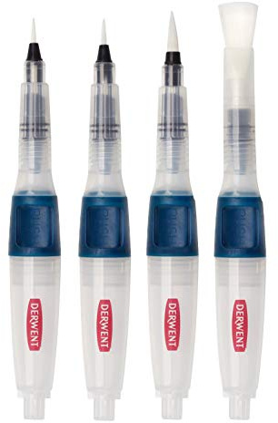 Derwent Push Button Waterbrush Assorted Set (2305816)