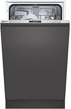 Neff S875HKX20G N50 Full Integrated Slimline Dishwasher, 9 place settings, Home Connect, Vario Hinge, Extra Dry, Flex 1 Basket, InfoLight, 24 hr Time Delay, 81.5cm height, Stainless Steel