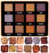 Kupfer Bronze Lidschatten Palette Nudetöne - Vegane Schimmer Nude Eyeshadow Palette mit Spiegel - Ideale Reise Make Up Palette mit 12 Hochpigmentierten Warmen, Braunen und Goldenen Farbtönen