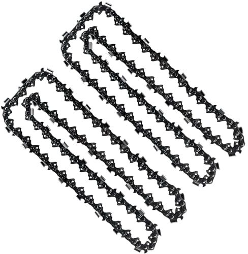 Opuladuo 2PC 20 Inch Chainsaw Chain for Poulan Pro PP5020AV / PR5020, 20 Replacement Chain for Poulan Pro 577180501, D70 / E70
