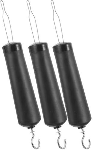 PENIKOKO Ensemble de 3 Outils D'aide à L'habillage en Inox pour Personnes Âgées et Handicapées, Crochet à Bouton pour Boutons Ronds Petits à Grands, Accessoire Facilitant le Passage