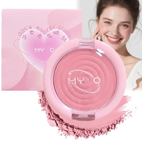 Powder Blush, Matte Finish, Petal Buildable Colour Face Blusher | Lightweight silky powder, breathable texture, compact travel design, natural daily makeup, smooth cheek colour