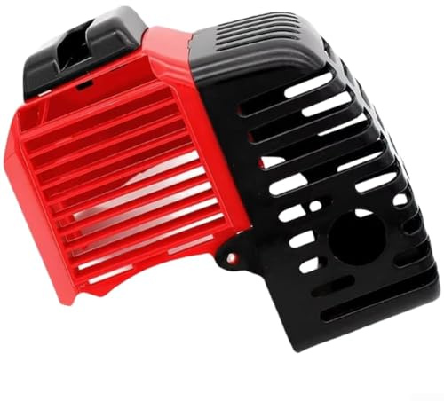 URPIZY Cappuccio cilindrico in plastica per decespugliatore CG520 e CG430, copertura rossa che protegge dallo sporco, facile sostituzione di accessori per prato in giardino, 1 pezzo