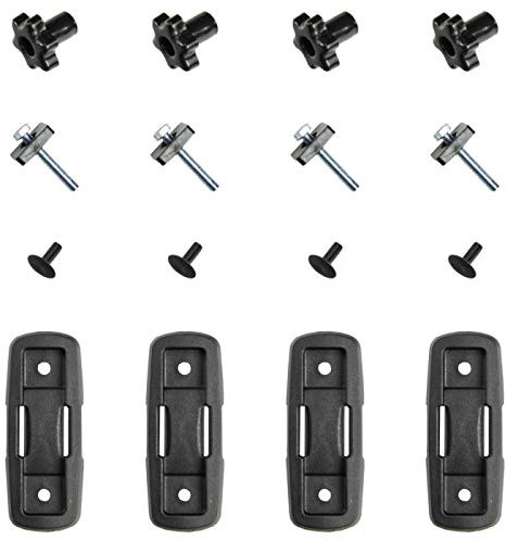 G3 Universaler 20-23 mm T-NUT Adapter Aluminium-Dachträger 4 Stücke komplette