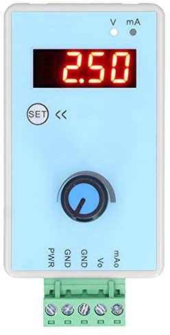 Générateur de Signaux Analogiques Eujgoov 0-10V/2-10V 0-20mA/4-20mA Générateur de Signaux de Tension de Courant Interface D'alimentation USB Simulateur Analogique