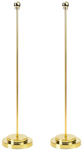 Cabilock 2stücke Metall Tischfahnenständer Robuster Fahnenhalter Für Schreibtisch Büro Und Konferenzen Dekorativer Flaggenmast Praktischer Flaggenhalter Für Zuhause Und Auto