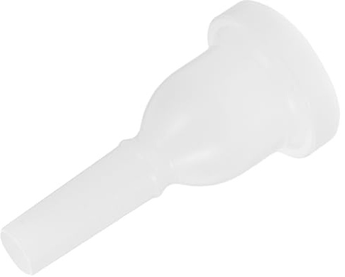 UTHCLO Boquilla de Trombón Accesorio de Repuesto para Principiantes y Profesionales de Plástico Abs Ligera y Fácil de Transportar para Trombón Tenor Blanco