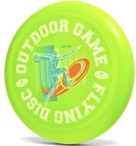 KnLnny Ware Disco volante da 175 g – Per giochi all'aperto, campeggi, divertimenti in spiaggia, giochi competitivi e casuali, adulti e bambini, verde