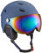 CMP - Wa-2 Skihelm mit Visier, Marine, L