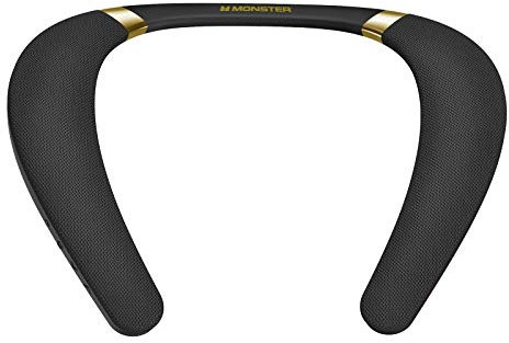 Monster Boomerang Neckband Bluetooth Speaker, Neck Wireless Wearable Speaker with 12H Playtime, True 3D Stereo Sound, Portable Soundwear, IPX7 Waterproof, for Home Sport Outdoor