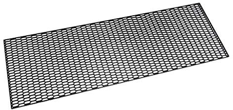 Grille Universelle Calandre Noir Nid D'abeille Pare-Choc Prise D'air 120 x 40 cm