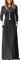 GRECERELLE Women's Casual Maxi Dress Long Sleeve Long Dresses with Pockets and Sleeves for Ladies (Black, M)