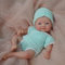 Mire & Mire 18 cm Mini Ganzkörper Silikon Reborn Baby Puppe Neugeborenes Baby Puppe Echte Baby Doll Handgemachte Weiche Babypuppe Mädchen