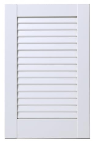 Tailored Fit & Timeless Design: White Pine Wood Vented Closed Internal Doors for Every Project Imaginable! (462x594mm)