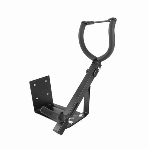 Ejoyous Saxophone Stand, Wall Mounted Saxophone Holder Metal Triangle Base Alto/Tenor Sax Stand for Studios, Exhibitions, Classrooms