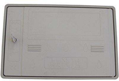 Hydrafix 35900M4933 Tapa de Contador con Marco y Cerradura, Gris, 49 x 33 cm