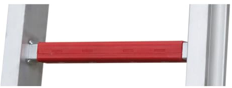 Paar Dönges Ersatz-Sprossenschutz für Steckleiter und Schiebleiter DIN EN 1147 (Sprossenüberzug Steckleiter) Länge: 280 mm/Farbe: rot
