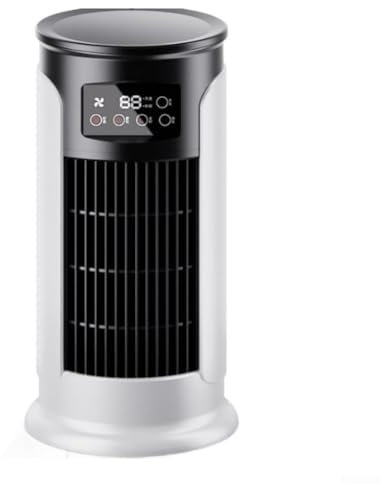 Air Conditioner 3-in-1 Mini Air Cooler, Mobile Air Conditoner Cooler Fan with 6 Speeds & Cool Mist, LED Light for Bedroom Home Office