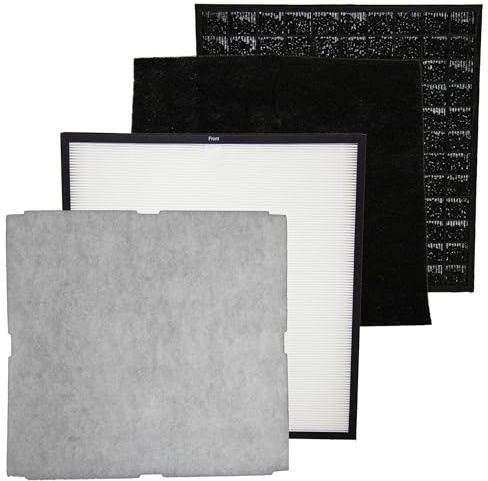 Filter-Monster – Odor Reduction Air Filter Replacement Kit - Replacement Compatible with Rabbit Air MinusA2 Air Purifier