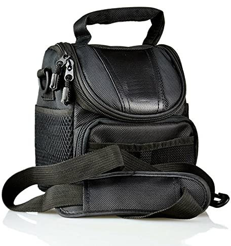 Camera Case Lightweight Nylon Black Strap Shoulder Bag for Kodak PIXPRO Camera (Kodak PIXPRO AZ401)