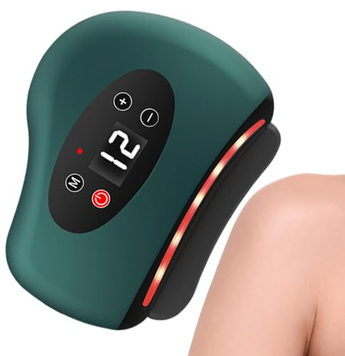 Nackmassageapparat,Elektrisk Vibrator Också - Hud Vibrations Skrapa,För Massage Av Djup Vävnad På Fot Nacke Rygg Ben Ansikte Axel Och Muskler För Kvinnor Män Far Och