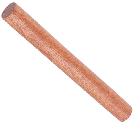 Classic Wooden Rolling Pin for Baking, Non-Stick Dough Roller | Solid Wood Construction, Smooth Surface, Comfortable Grip, for Cookies, Desserts, Kitchen Use