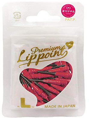 LSTYLE Premium Lippoint – 2 Colores Negro/Rojo – 30 Unidades – Longitud Normal – Puntas Suaves – Rosca 2BA