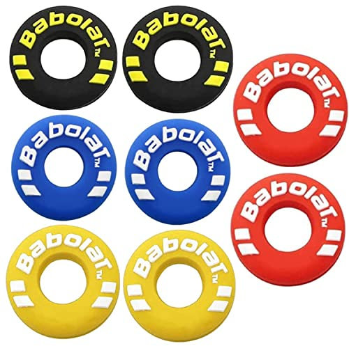Tennisschläger Stoßdämpfer,8 Stück Letter Silikon Stoßdämpfer Tennisschläger Dämpfer Tennis Dämpfer Tennisschläger Vibrationsdämpfer Tennisschläger Dämpfer für Tennisspieler langlebig und langlebig