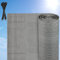 Sonnewelt Sichtschutz 1.2x10m, 150 g/m² HDPE Schattiergewebe, Windschutz Schattennetz, Staubschutz Sonnenschutz Schattiernetz, Blickdichter Zaunblende, Sichtschutz Zaun, Gewebe Netz Grau