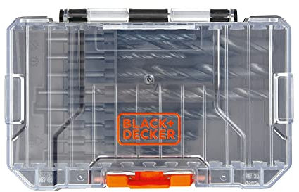 BLACK+DECKER BLACK + DECKER Drill Bit Set, 14-Piece (BDABO14SET)