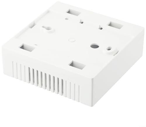 Zilimontt Pannello campanello cablato 220 V con campanello Din Don, materiale ABS/PC, 108 x 108 x 36 mm, adatto per hotel, case, uffici e ville