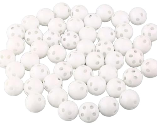 20 Pcs White Rattle Balls Inserts for Animal Puppet Doll, Rattles and Plush Rings Repair Noise Maker
