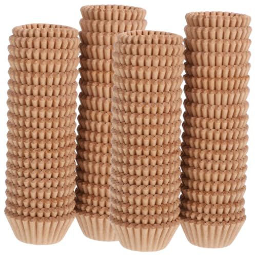 HONMEET 1000 Piezas Mini Moldes Para Macarrones Con Trufa, Bandeja De Papel Para Bonbons De Chocolate, Estuche Para Muffins, Desplegable, Para Repostería En Casa Y Bodas