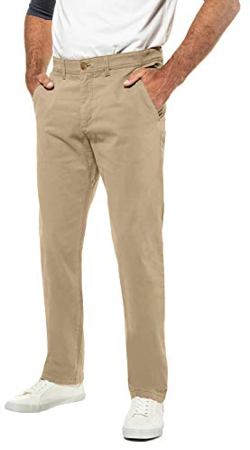 JP 1880 Pantalon Chino Coupe Droite pour Homme, Sable, 42W / 32L