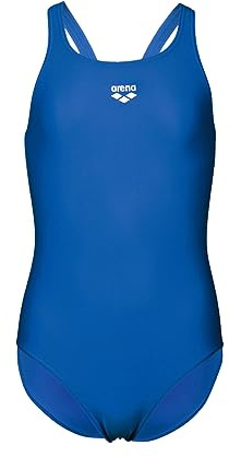 ARENA Dynamo Junior R Maillot de Bain Une Pièce Fille, Maillot de Sport en Tissu Maxfit Eco Résistant Au Chlore et Au Sel avec Protection Anti-UV UPF 50+