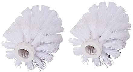 Cabilock 2 Piezas Cepillo De Baño Cabezas Cómoda Escobilla De Baño para El Hogar Cepillo Inodoro Desechable Escobilla Baño Limpio Cabezal Accesorio