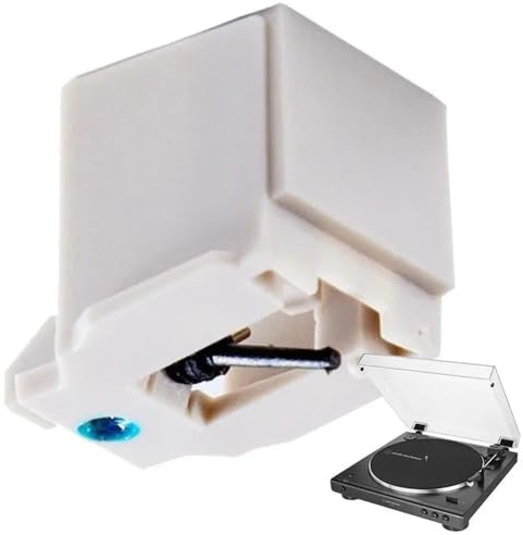 para AT3600L Tocadiscos Agujas Agujas Stylus de Repuesto para AT-LP60/PL300 Tocadiscos de Vinilo (Turntable Needle)