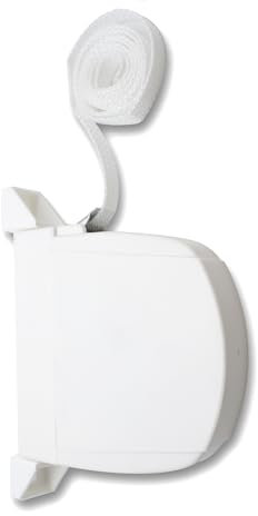 DOJA Barcelona | Avvolgitore Tapparelle a Bandiera | Avvolgitore Tapparella Esterno | Cinghia 18mm | Bianco | Avvolgitore Tapparella | Avvolgitore per cinghia per Tapparella da Esterno