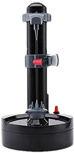 Salyeeluly Pelador de verduras eléctrico,Pelador automático de patatas - Peladoras de zanahorias de máquina peladora de frutas de alta eficiencia para cocina | Pelador compacto de pepinos, pelador de