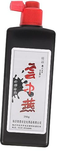 HOMSFOU Flasche Chinesische Kalligrafie Schreib und Malfarbe für Kalligrafie und Chinesische Malerei für Schüler und Künstler