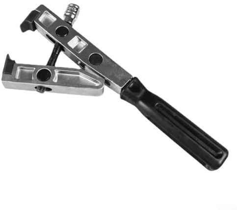 Yuanpgky Alicates de abrazadera de jaula de bolas para CV, herramienta de extracción de clips de banda de maletero, herramienta manual automotriz de acero resistente con rango de sujeción de 5 cm