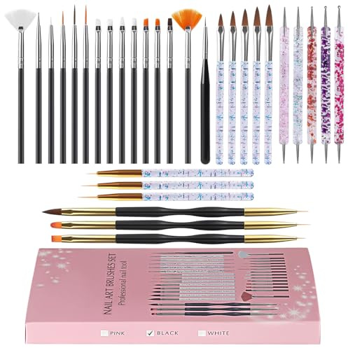 Cepillo para uñas profesional (N31 Black)