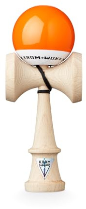 Kendama KROM POP Chrome Pop LOL Sticky Clear (Orange)