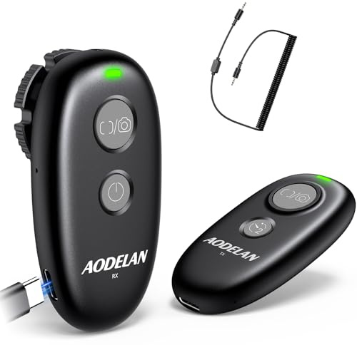 AODELAN - Disparador remoto recargable para cámara Panasonic, mando a distancia inalámbrico y con cable para Panasonic Lumix S5II, S5IIX, S5, S1H, GH6, GH5 II, GH5, GH5 II, G97, GH7, G9 II, sustituye